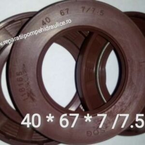 SIMERING PRESIUNE 40x67x7/7.5