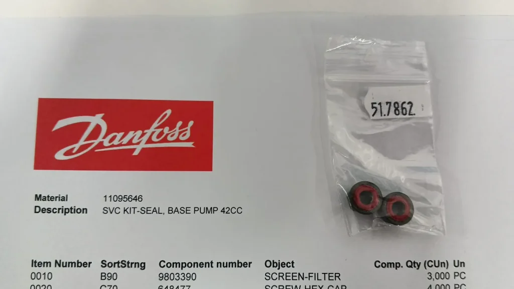 Piuliță de etanșare M6 Danfoss 517862
